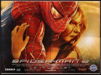 8r112 SPIDER-MAN 2 advance DS French 4p '04 superhero Tobey Maguire & sexy Kirsten Dunst!