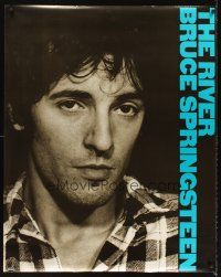 8r212 BRUCE SPRINGSTEEN: THE RIVER 37x47 music poster '80 includes Summer Tour '81 snipe!