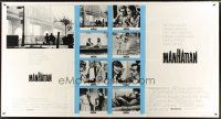 8r042 MANHATTAN 1-stop poster '79 Woody Allen, Diane Keaton, great images!