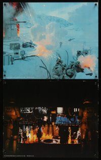 8r082 EMPIRE STRIKES BACK 2 special 16x20s '80 sci-fi classic, battle on Hoth & Ford gets frozen!