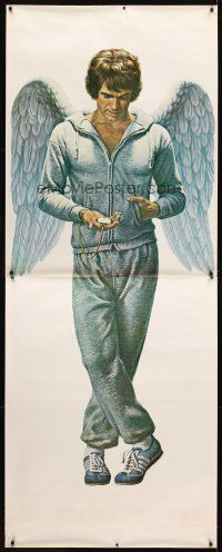 8r261 HEAVEN CAN WAIT special 36x92 '78 angel Warren Beatty wearing sweats by Lettick!