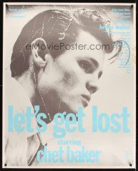 8r263 LET'S GET LOST special 37x46 '88 Bruce Weber, great close-up of trumpet player Chet Baker!