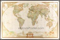 8r208 NATIONAL GEOGRAPHIC: THE WORLD special 46x69 '01 wonderful map of countries!