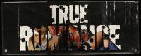 8r288 TRUE ROMANCE vinyl banner '93 Christian Slater, Patricia Arquette, by Quentin Tarantino!
