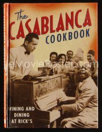 8s205 CASABLANCA COOKBOOK hardcover book '92 drinks, hors d'oeuvres, salads, meals & desserts!