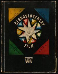 8s243 CESKOSLOVENSKY FILM first edition Spanish softcover book '59 many images from Czech movies!