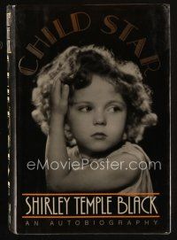 8s206 CHILD STAR first edition hardcover book '88 an illustrated autobiography by Shirley Temple!