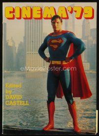 8s244 CINEMA '79 first edition softcover book '78 the best movies from that year including Superman!