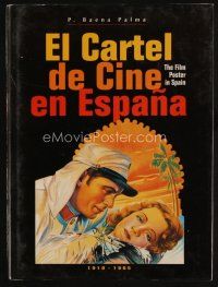 8s212 EL CARTEL DE CINE EN ESPANA 1st edition Spanish hardcover book '96 The Film Poster in Spain!