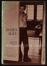 8s220 JAMES AGEE first edition hardcover book '84 biography of the noted American author!