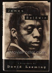 8s221 JAMES BALDWIN first edition hardcover book '94 biography of noted African-American author!