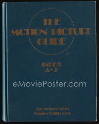 8s227 MOTION PICTURE GUIDE set of 2 second edition hardcover books '86 Volume XI & Volume XII, A-Z!