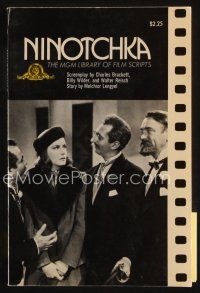 8s265 NINOTCHKA THE MGM LIBRARY OF FILM SCRIPTS first edition softcover book '72 w/ lots of photos!