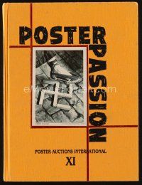 8s229 POSTER PASSION hardcover auction catalog '90 great images from Jack Rennert's 11th auction!