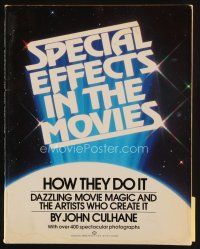 8s281 SPECIAL EFFECTS IN THE MOVIES signed first edition softcover book '81 by the author!