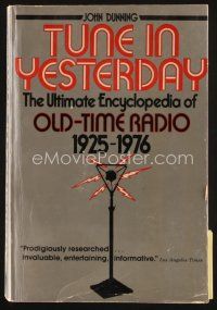 8s283 TUNE IN YESTERDAY second edition softcover book '76 Ultimate Encyclopedia of Old-Time Radio!