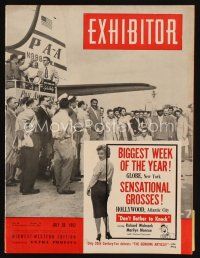 8s095 EXHIBITOR exhibitor magazine July 30, 1952 sexy Rita Hayworth in Affair in Trinidad!