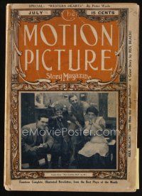 8s130 MOTION PICTURE magazine July 1912 The Cowboy Kid & 14 illustrated novelettes from best plays!