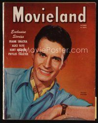 8s187 MOVIELAND magazine October 1945 head & shoulders portriat of Helmut Dantine!