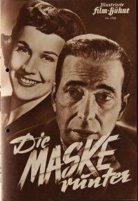 8s293 DEADLINE-U.S.A. German program '52 newspaper editor Humphrey Bogart, many different images!