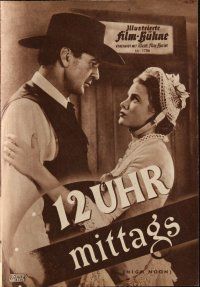 8s302 HIGH NOON German program R60s Gary Cooper, Grace Kelly, Lloyd Bridges, different images!