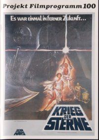 8s333 STAR WARS German program R97 George Lucas classic sci-fi epic, cool different images!