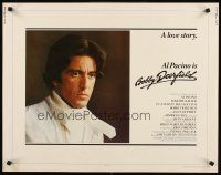 8t059 BOBBY DEERFIELD 1/2sh '77 close up of F1 race car driver Al Pacino, directed by Sydney Pollack