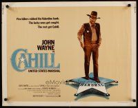 8t075 CAHILL 1/2sh '73 George Kennedy, classic United States Marshall big John Wayne!