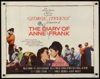 8t111 DIARY OF ANNE FRANK 1/2sh '59 Millie Perkins as Jewish girl in hiding in World War II