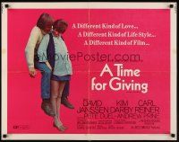 8t151 GENERATION 1/2sh '70 David Janssen, very pregnant Kim Darby, A Time for Giving!