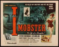 8t192 I MOBSTER 1/2sh '58 Roger Corman, he killed her brother and put his dirty trade mark on her!