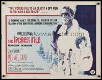 8t204 IPCRESS FILE 1/2sh '65 Michael Caine in the spy story of the century!