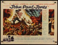 8t213 JOHN PAUL JONES 1/2sh '59 the adventures that will live forever in America's naval history!