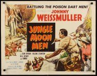 8t222 JUNGLE MOON MEN 1/2sh '55 Johnny Weissmuller is NOT Jungle Jim, Jean Byron!
