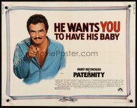 8t303 PATERNITY 1/2sh '81 great Lettick parody art of Burt Reynolds pointing like Uncle Sam!