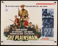 8t309 PLAINSMAN 1/2sh '66 Don Murray, in the land of giants, their guns were law & legend!