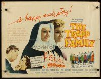 8t424 TRAPP FAMILY 1/2sh '60 the real life inspiring Sound of Music story!