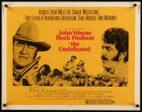 8t427 UNDEFEATED 1/2sh '69 John Wayne & Rock Hudson rode where no one else dared!