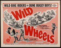 8t447 WILD WHEELS 1/2sh '69 teen rebels who wreck each other's wheels & steal each other's girls!