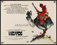 8t454 WIZARDS 1/2sh '77 Ralph Bakshi directed animation, cool fantasy art by William Stout!
