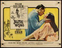 8t457 WORLD OF SUZIE WONG 1/2sh '60 William Holden was the first man that Nancy Kwan ever loved!