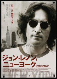8t645 LENNONYC Japanese '10 Epstein biography, great portrait image of John Lennon in NYC!