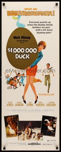8w027 $1,000,000 DUCK insert '71 everyone quacks up at Disney's 24-karat layaway plan!