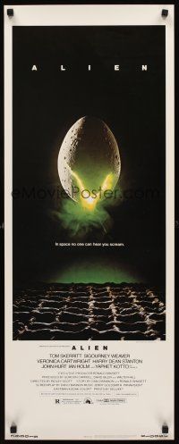 8w004 ALIEN REPRO insert '79 Ridley Scott outer space sci-fi monster classic, hatching egg image!
