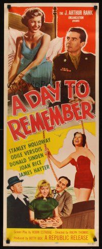 8w152 DAY TO REMEMBER insert '55 Stanley Holloway, Odile Versois, Donald Sinden!