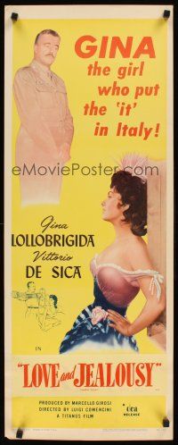 8w227 FRISKY insert '56 art images of sexy Gina Lollobrigida & Vittorio De Sica!