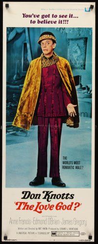 8w320 LOVE GOD insert '69 wacky Don Knotts is the world's most romantic male!