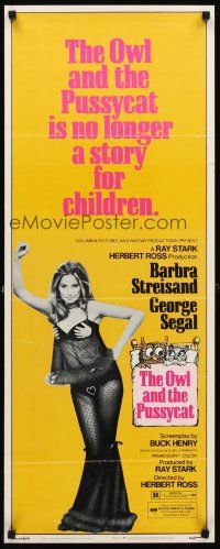 8w374 OWL & THE PUSSYCAT insert '70 sexiest Barbra Streisand, no longer a story for children!