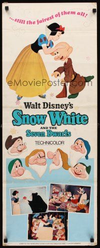 8w471 SNOW WHITE & THE SEVEN DWARFS insert R67 Walt Disney animated cartoon fantasy classic!