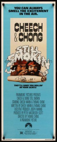 8w495 STILL SMOKIN' signed insert '83 by Tommy Chong, they will have you rollin' in your seats!